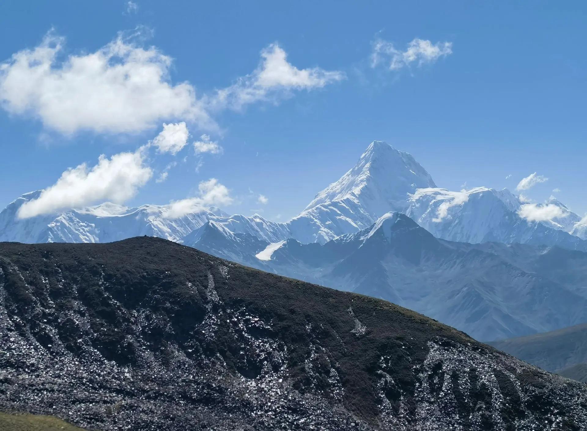 冷嘎措观贡嘎第4张风景照片