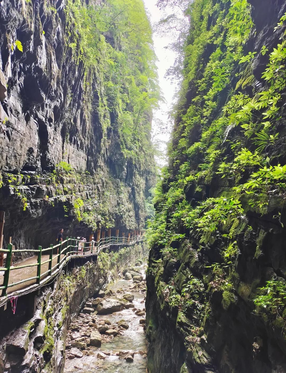 金刀峡徒步第6张风景照片