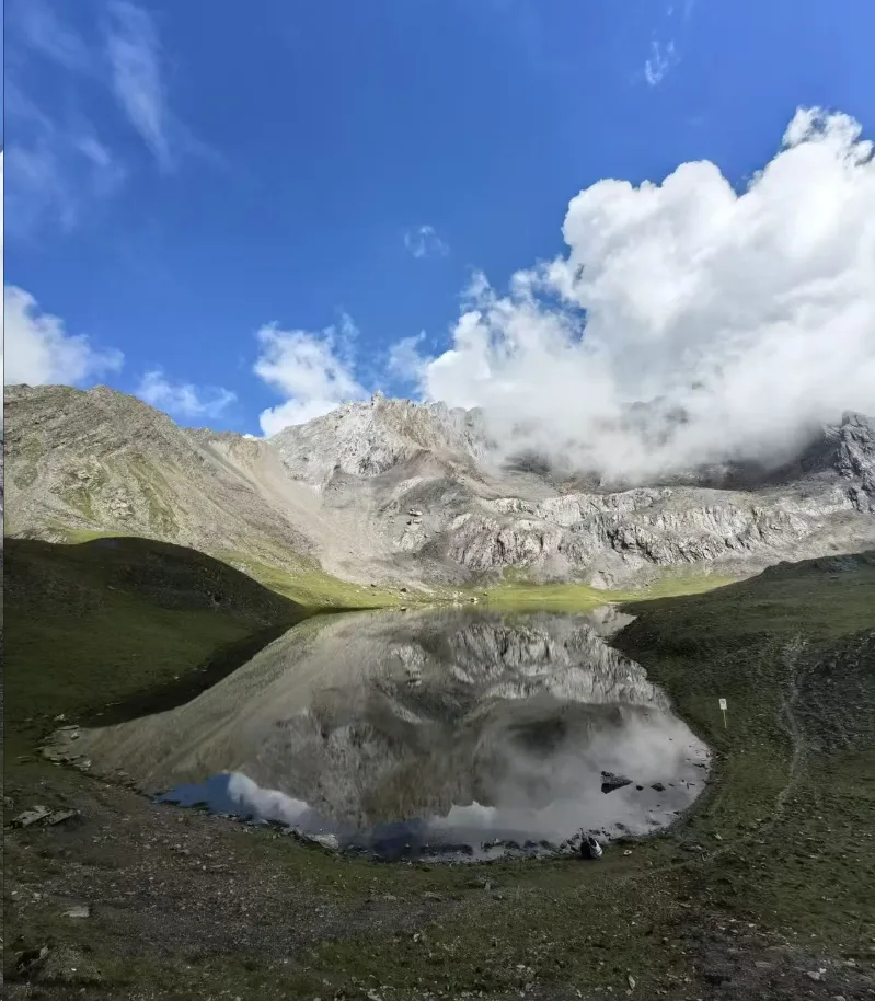 松潘忘忧谷马槽海第6张风景照片